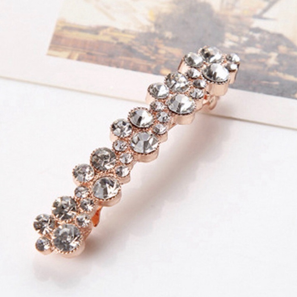 Cz Crystal Hair Barrette Hair Clip Hair Jewelry
